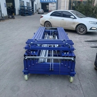 Plateforme de travail mobile électrique portable avec moteur robuste, fabrication OEM