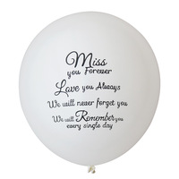 Colombe de la paix Colombe blanche Ballon en film aluminium Anniversaire blanc Funérailles Ballon en latex Ensemble de ballons d'anniversaire