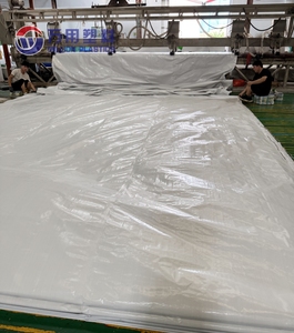 Bâche en PE blanche légère 105g, taille personnalisable, <span class=keywords><strong>prix</strong></span> <span class=keywords><strong>usine</strong></span>, imperméable pour <span class=keywords><strong>abri</strong></span> extérieur - Product Image 3