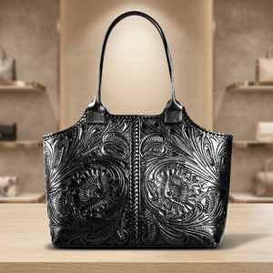 Sac de soirée grand format BS INTERNATIONAL en cuir véritable fait main, imperméable, pliable et léger, couleur vin traditionnel - Product Image 6