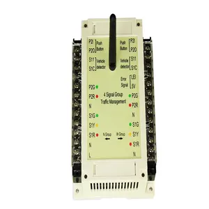 Road Intersection Traffic Controller System Wired Traffic Lights Controller System On Sale