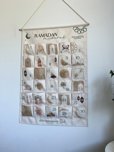 Bán buôn tùy chỉnh <span class=keywords><strong>ramadan</strong></span> đếm ngược vải EID mubarak trang trí <span class=keywords><strong>ramadan</strong></span> Advent lịch - Product Image 6
