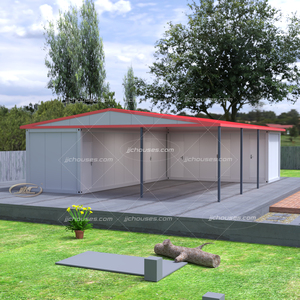 Casa pequeña prefabricada de acero ligero con ruedas, casa prefabricada en paquistaní, domo de gri - Product Image 3