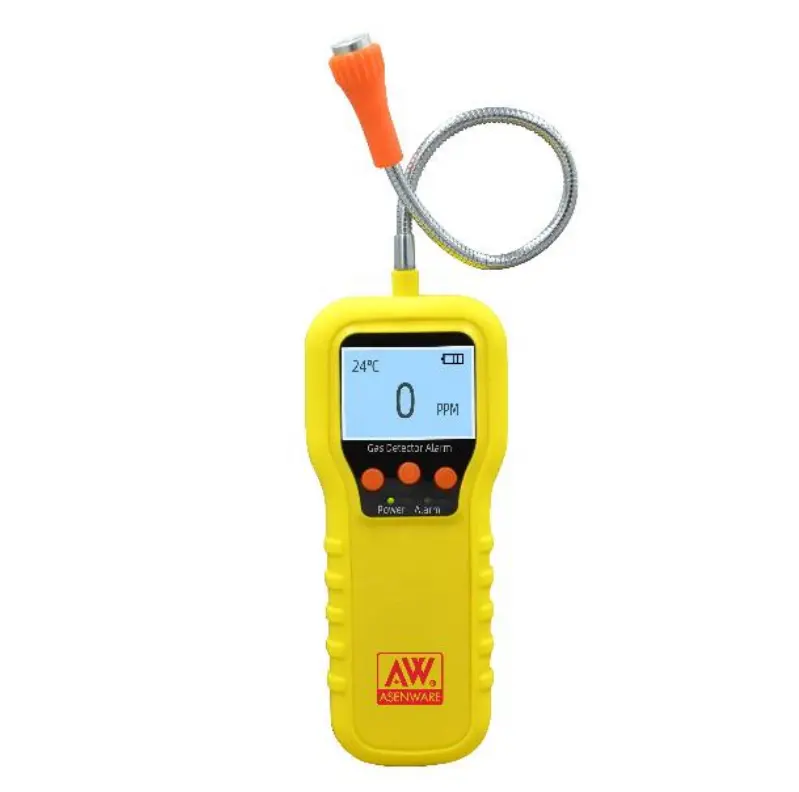 Asenware CH4 Gas Propane Leakage Detector Hydrogen Gas Detector Butane H2S Gas Detector 4 in 1