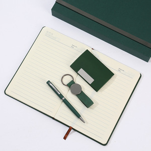 Set de Regalo Ejecutivo de Lujo: Tarjetero, Libreta, Llavero y Bolígrafo de Cuero PU Premium con Logotipo Personalizado para Clientes Corporativos - Product Image 2