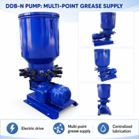 Pompe à graisse électrique multipoint DDB-N 10MPa pour lubrification centralisée des concasseurs, presses de forge, grues portuaires et machines d'impression