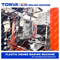 Machine de moulage par soufflage de bouteilles d'huile de palme en plastique 10L 20L triple couches