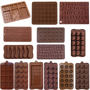 Moldes <span class=keywords><strong>de</strong></span> silicona para <span class=keywords><strong>chocolate</strong></span> para bombas <span class=keywords><strong>de</strong></span> grasa, aperitivos y trufas, molde <span class=keywords><strong>de</strong></span> <span class=keywords><strong>caramelo</strong></span> duro (cuadrado, redondo, corazón, estrella, formas <span class=keywords><strong>de</strong></span> flores) - Product Image 2