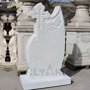 Conception d'usine Onlyart et statue d'ange priant agenouillé <span class=keywords><strong>en</strong></span> marbre naturel sculpté à la main grandeur nature <span class=keywords><strong>en</strong></span> plein air sur mesure de <span class=keywords><strong>pierre</strong></span> <span class=keywords><strong>tombale</strong></span> - Product Image 6