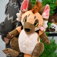 Sac à dos en peluche loup réaliste et tendance pour enfants, sac d'école personnalisable en forme de dessin animé