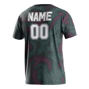 Maillot de rugby imprimé pour homme, à manches courtes, pour la gym, le football et la ligue, avec impression personnalisée pour fournisseurs - Product Image 2