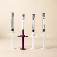 Seringue en verre borosilicate stérile de 1 ml pour cosmétiques, emballage en gros du fabricant