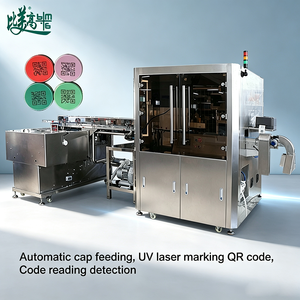 Línea de Codificación de Tapas para Productos Lácteos de Alta Velocidad con Código <span class=keywords><strong>QR</strong></span> Dinámico y Rechazo Automático, con Certificación CE, ISO9001 (MC-L400) - Product Image 6