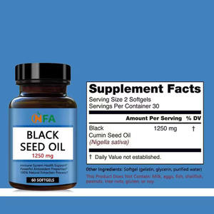 Suplemento dietético Softgels de aceite de semilla negra de gran venta, compatible con el sistema inmunológico saludable y potente antioxidante para adultos Softgel - Product Image 6