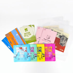 שקית נייר מתקפלת בהתאמה אישית לאריזת מזון, חטיפי אגוזים, חטיפים אנרגטיים, עמידה בפני לחות - Product Image 3