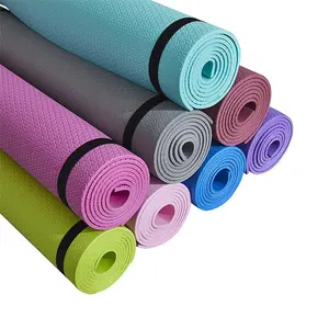 Bán buôn dày EVA Yoga Thảm Non-Slip tập thể dục trong nhà mat với dây đeo