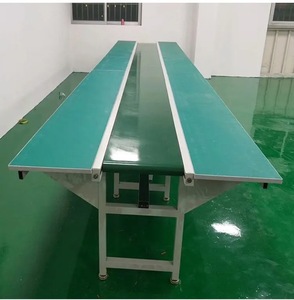 लिंग्जो को साफ करने के लिए आसान गति नियंत्रित असेंबली लाइन pvc बेल्ट कन्वेयर - Product Image 6