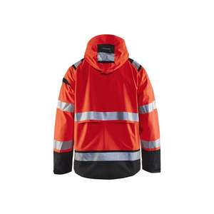 Blaklader-4987198755995XL แจ็กเก็ตหนัง Hi-Vis สีแดง/ดำ-7330509434956ชุดทำงาน HI-VIS - Product Image 2