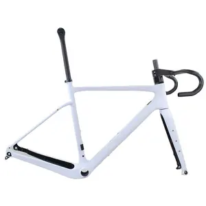 Featured <strong>Supplier</strong> Sale Toray BB386 T800 Fiber Gravel Carbon Frameset Carbon Gravel Bike <strong>Frame</strong> - Product Image 1