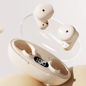 New Design Waterproof High Quality Sports Earplugs Mini Stereo Bluetooth In-Ear Earphones Earplugs