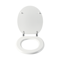 Sièges de toilette en MDF moulés par compression, surface lisse agréable au toucher, expérience confortable et relaxante
