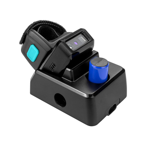 Escáner de código de barras portátil con anillo de dedo 2D con base de carga Interfaz USB Estado de stock - Product Image 5