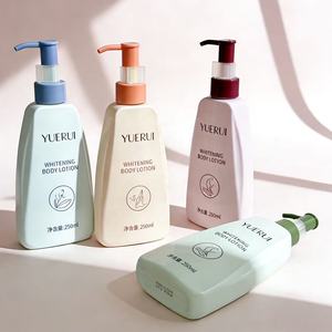 NOUVEAU Flacon de shampoing et après-shampoing trapézoïdal plat 250 ml, coloré, en PET, pour nettoyant <span class=keywords><strong>visage</strong></span>, lotion et emballage d'huile de douche - Product Image 6