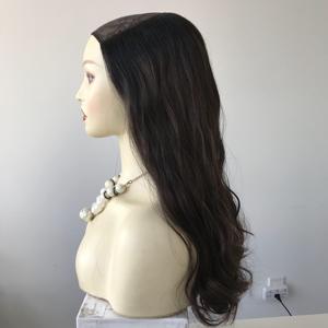 Cabello humano crudo europeo <span class=keywords><strong>de</strong></span> fábrica para mujer, pequeño/grande, largo, Kosher, judío, Hatfall, Rubio, resaltado, mezcla transparente, sin enredos - Product Image 2