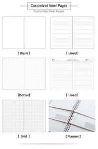 Factory Custom 2024 Planner A5 with Elastic Strap Journal Diary Black Notebook Hard Cover Printed Logo 2024 Diary <b>Note</b> <b>Book</b> - Product Image 5