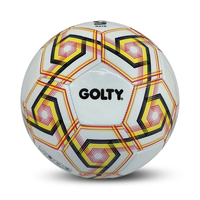 GOLTY SM-2002 Taille 5 Poids 380-400G et Circonférence 680-700MM avec 32 panneaux Ballon de football durable et renforcé