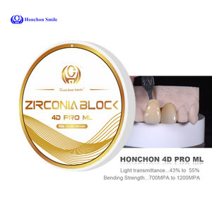 Bloc de <span class=keywords><strong>zircone</strong></span> multicouche 4D de la meilleure qualité, <span class=keywords><strong>prix</strong></span> du bloc de <span class=keywords><strong>zircone</strong></span> <span class=keywords><strong>dentaire</strong></span>, pour la <span class=keywords><strong>zircone</strong></span> en céramique de laboratoire <span class=keywords><strong>dentaire</strong></span> - Product Image 5