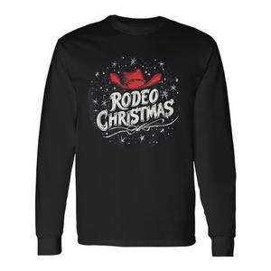Maglietta a maniche lunghe Rodeo Christmas, abbigliamento per costume natalizio - Product Image 1