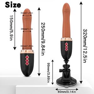 Venta al por mayor de fábrica, juguete sexual automático inteligente, vibrador privado femenino eléctrico, consolador, máquina sexual de empuje para mujeres - Product Image 5