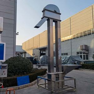 Xô Thang Máy Cho Đường Tùy Chỉnh Cấp Thực Phẩm Bông Vải Băng Tải Vành Đai Vòng Liên Kết Chuỗi Xô Thang Máy - Product Image 5