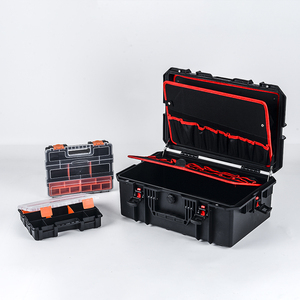 Glary công suất lớn Cán công cụ trường hợp hộp chuyên nghiệp thợ điện Công cụ trường hợp hộp với bánh xe chống sốc gồ ghề công cụ trường hợp hộp - Product Image 2