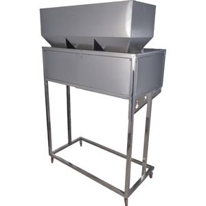 Dispensador de Alta Precisión de Acero Inoxidable con 3 Cabezales para Envasar en Bolsas de 9999g Uvas, Frutos Secos, Bayas de Goji, Especias en Polvo, Harina, Café y Té - Product Image 1