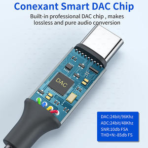 Adaptor Jack Headphone USB Type C ke 3.5mm Female dari Silika Gel Lembut, Kabel Dongle Audio USB C ke Aux untuk iPhone 15 Samsung - Product Image 6