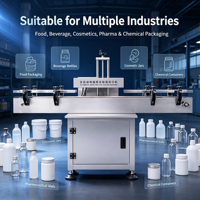 Machine d'emballage multifonction automatique pour aliments, bonbons, remplissage et scellage de bouteilles, moteur central pour l'emballage