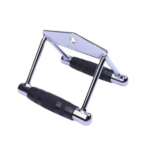 DWsports Impugnatura a D Doppia in Acciaio Resistente per Allenamento Sportivo Universale, Accessorio per Cavo da Palestra, per Remo da Seduto - Product Image 3