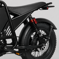 Nouveauté : Vélo électrique haute vitesse 500W avec pneus larges 20*4.0, freins à disque avant et arrière, norme d'exportation