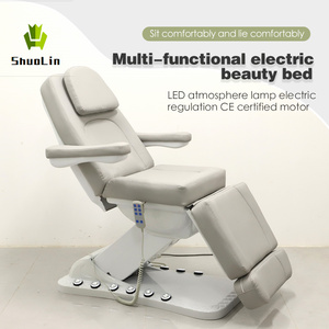 Sillón Eléctrico Reclinable de 3/4 Motores para Estética, Examen Médico y Tatuajes, Camilla de Masaje para Spa y Cama de Belleza para Tratamientos Faciales - Product Image 2