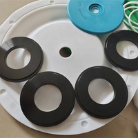 Kit de reconstruction de liste de pièces de pompe à diaphragme ARO 637433-144 avec sièges pour réparer Ingersoll Rand 3 ''666300