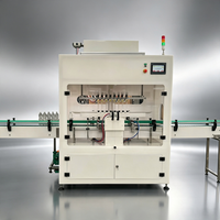 Machine de remplissage automatique de liquides haute précision pour bouteilles en plastique/verre de 200 ml, résistante à la corrosion, à buses multiples industrielles