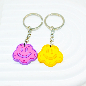 2025 Bán Buôn Người Bạn Tốt Nhất Keychain Cô Gái Món Quà Cười Cá Nhân Vòng Chìa Khóa Các Mặt Hàng Khuyến Mại Dễ Thương PVC Vòng Chìa Khóa Tùy Chỉnh Keychain - Product Image 5
