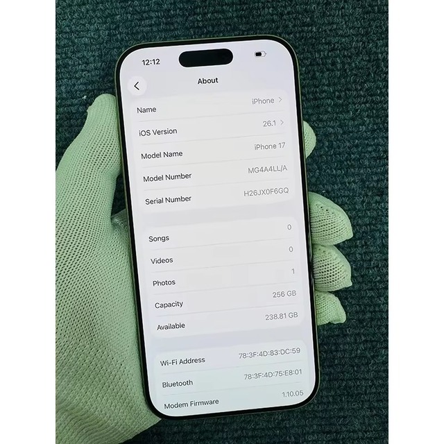 Cost Effective Phone Original US Version LL/A Grade A+ Unlocked Used Smartphone iPhone 17 512GB