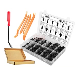 Kit <span class=keywords><strong>de</strong></span> 12 types <span class=keywords><strong>de</strong></span> rivets en nylon pour panneaux <span class=keywords><strong>de</strong></span> <span class=keywords><strong>carrosserie</strong></span>, clips automobiles et attaches en plastique - Product Image 5