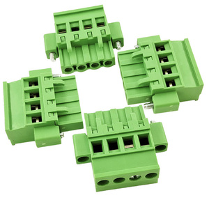 Connecteur à vis à bride traversante de 5,08 mm et prise de type A/<span class=keywords><strong>B</strong></span> avec boîtier - Bloc de terminaison mâle-femelle sans soudure en ligne - Product Image 4