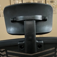 Chaise de bureau ergonomique à dossier haut en tissu maillé, réglable en hauteur, convertible et économique, idéale pour l'utilisation informatique
