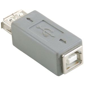 Adaptateur USB A vers B Bandridge, femelle vers femelle, gris, pour transfert de données et connexion d'appareils - Product Image 3