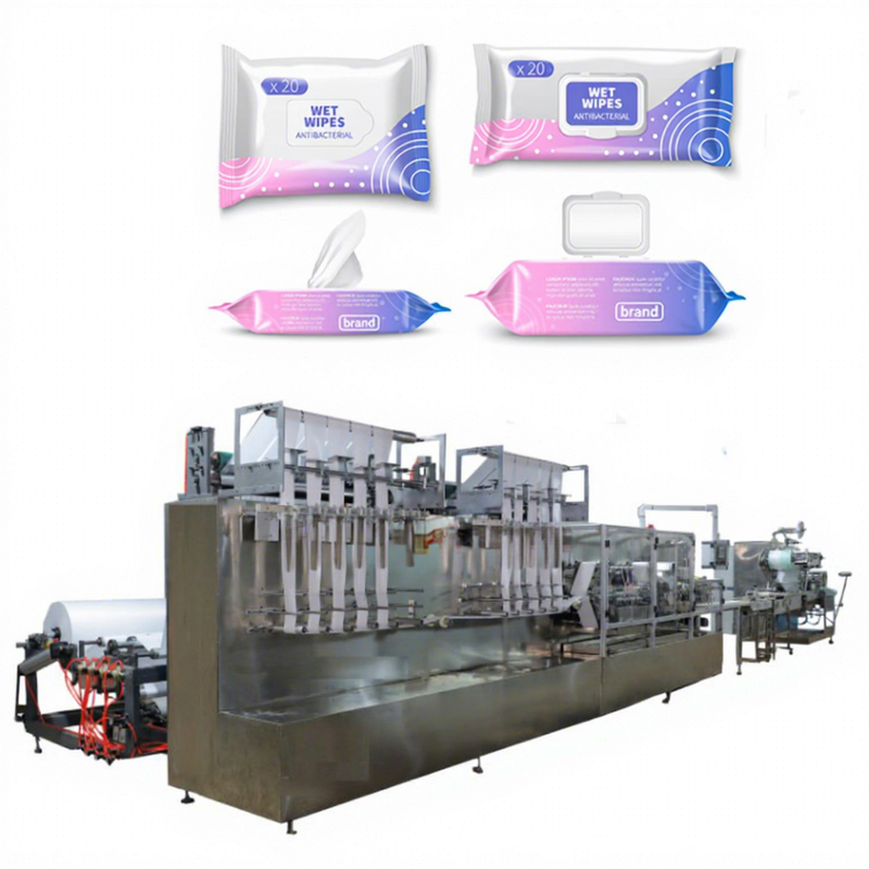 Automatic Alcohol Wet Tissue Making Machine
